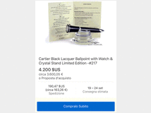3780095 Cartier Black Lacquer