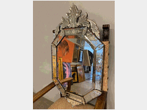 5301006 specchio ottagono Murano