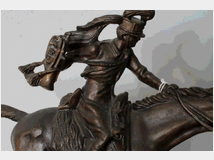 5350958 bronzo bersagliere a