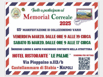 Collezionismo: 14-15 marzo 2025 memorial corrreale