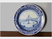 5355262 grande piatto maiolica