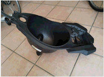 Vano portacasco c/maniglie per malaguti f12 r