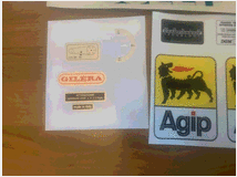5356597 adesivi gilera bullit