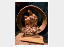 Arte sacra in bronzo - la pieta-