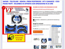 Sistema frenante tata telcoline