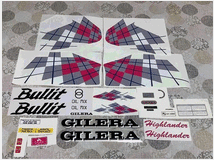 Gilera bullit higliander kit adesivi nuovi