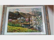 Pittura paesaggistica: primavera a cireglio