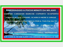 Rimessaggio camper roulotte nautica