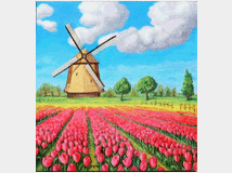 Pittura ad'olio - ricordo vacanze