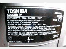 5376082 vintage catodico toshiba