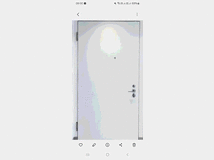 Porta blindata d'ingresso bianco opaco