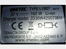 5378923 imetec a batteria
