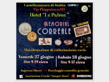 Collezionismo:  il memorial correale a giugno 2025