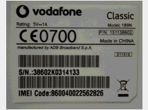 5383214 vodafone classic come