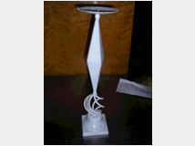 Vendo candelabro bianco