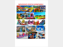 Noleggio  giochi  gonfiabili professionali