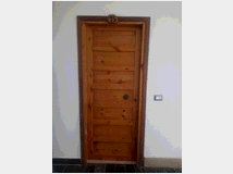 Portone in legno pantografo 9 pezzi portoncino