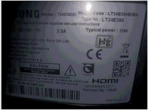 5391360 samsung schermo rotto