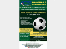 Campionato amatoriale di calcio a 8 giocatori.