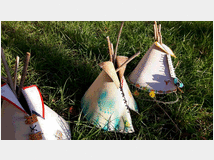 Ri produzione ranch -tepee e vita reale