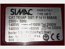 5402344 simac vas 70