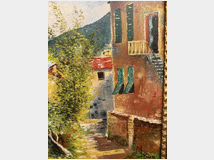 5402717 su tela raffigurante