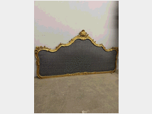 5402800 testiera dorata foglia