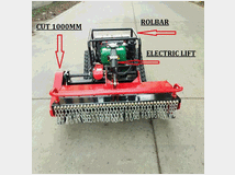 Trincia 18hp diesel cingolato telecomandato