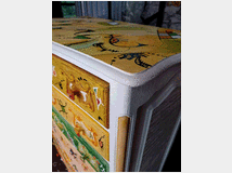 5403050 vintage rimodernata dipinta