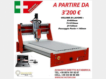 Pantografo cnc 600x1010x140mm - mach3 interfaccia