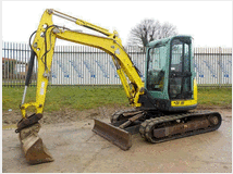 Miniruspa/scavatrice compatta yanmar