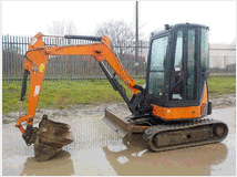 Miniruspa/scavatrice compatta hitachi