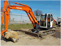 Scavatrice a catena kubota
