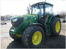 John deere 6140r 4wd trattore agrico