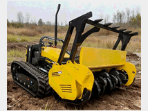 Trincia 48hp diesel cingolato telecomandato