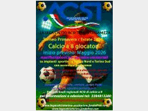 Torneo di calcio a otto giocatori da maggio 2026