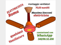 5418899 ventilatori a soffitto