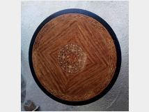 5434257 tavolo legno intarsiato