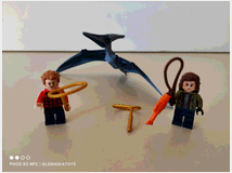 Lego jurassic world minifigures dal set 76943