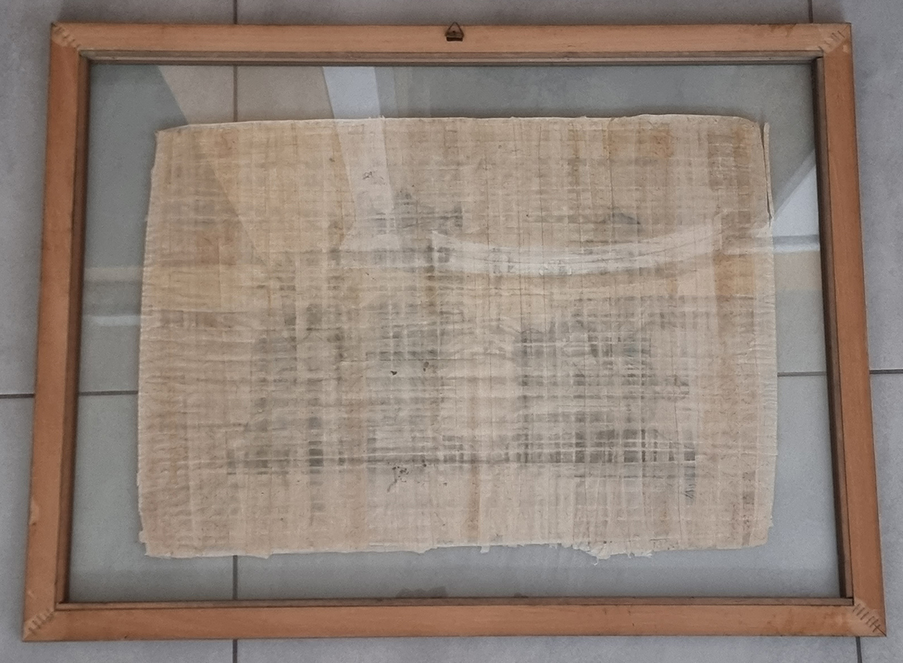 4554321 Papiro egiziano originale