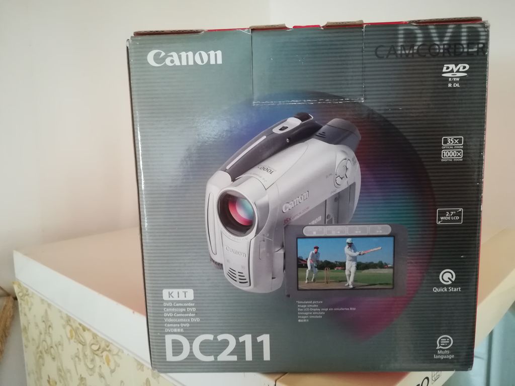 4018543 Videocamera digitale Cannon