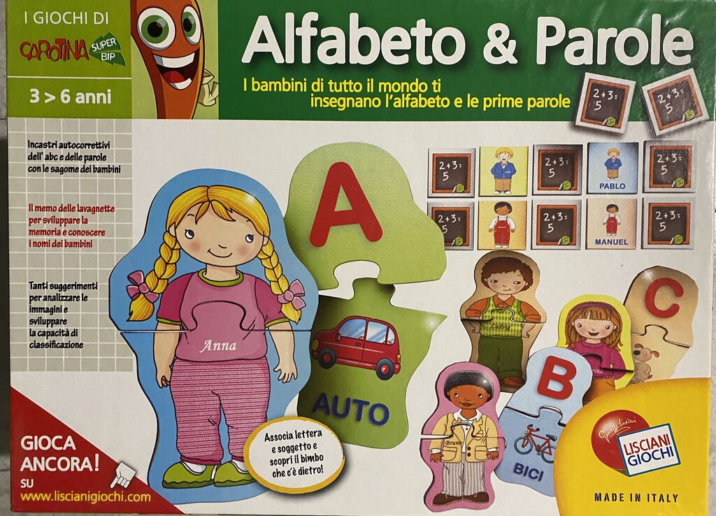 5407107 Alfabetò e parole