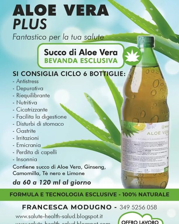 5383334 Aloe  vera plus  ! x alitosi