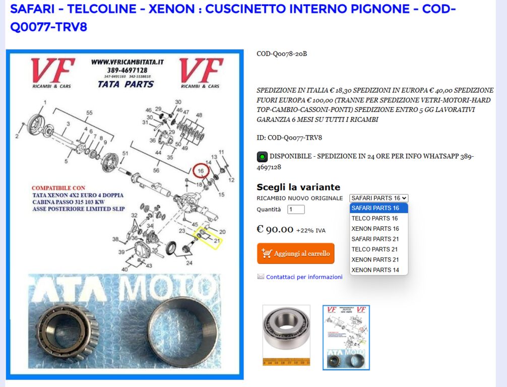 5363070  Altro TATA Telcoline