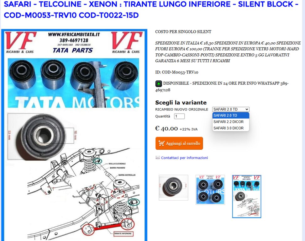 5363079  Altro TATA Xenon