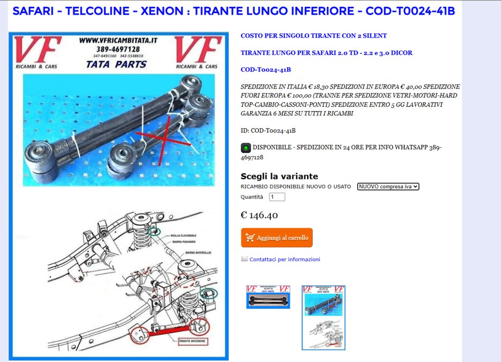 5363080  Altro TATA Xenon