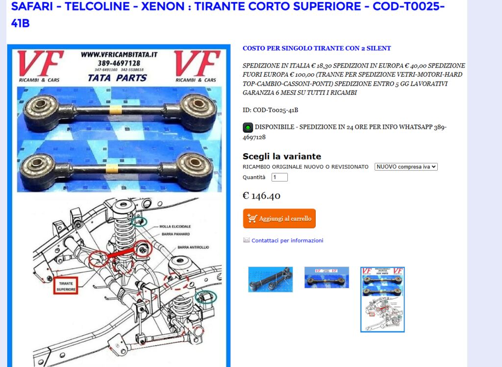 5363081  Altro TATA Xenon