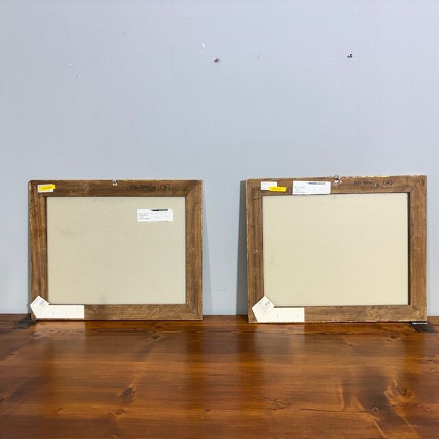 5351022 Antica coppia splendidi dipinti