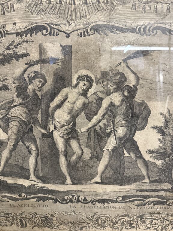 5406570 Antica incisione acquaforte