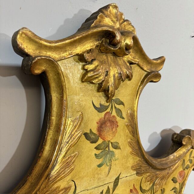 5348621 Antica testata testiera in legno